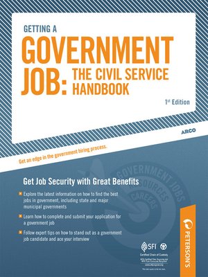 cover image of Getting a Government Job--The Civil Service Handbook